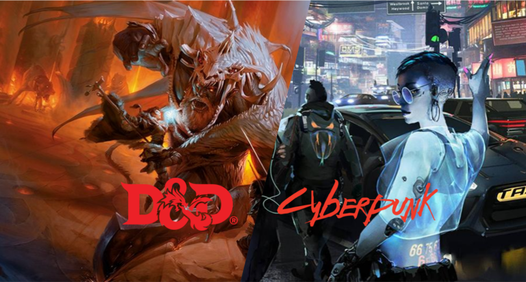 Featured image - DnD 5E and Cyberpunk Red